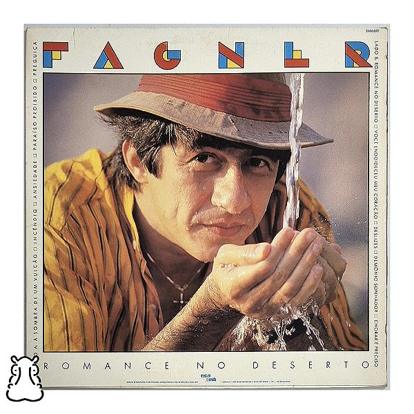 LP Fagner Romance - No Deserto - Disco De Vinil - Hm