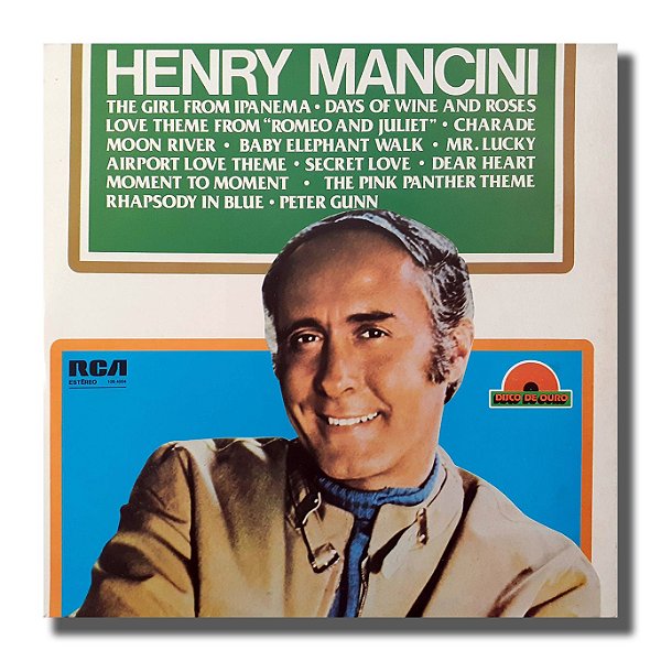 LP Henry Mancini - Disco de Ouro Disco de Vinil 1977 - Hm