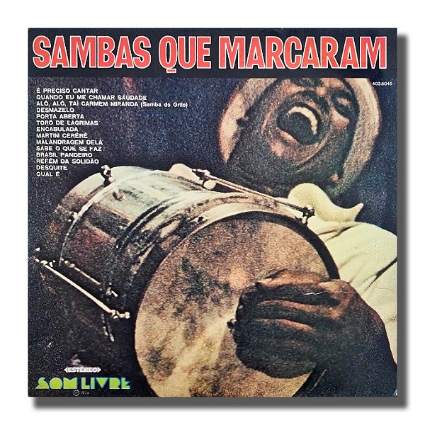 LP Sambas Que Marcaram Disco de Vinil 1974 - hm