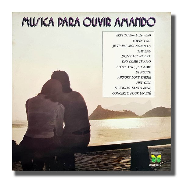 LP Música Para Ouvir Amando - Copacabana Disco de Vinil - Hm
