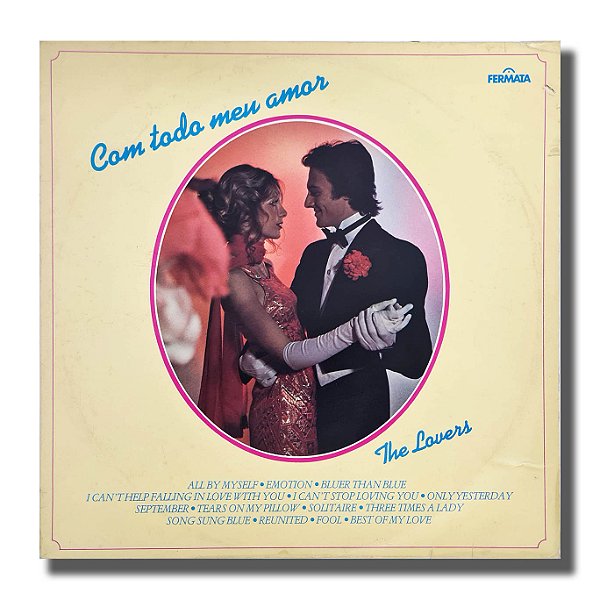 LP The Lovers - Com Todo Meu Amor Disco de Vinil 1982 - Hm