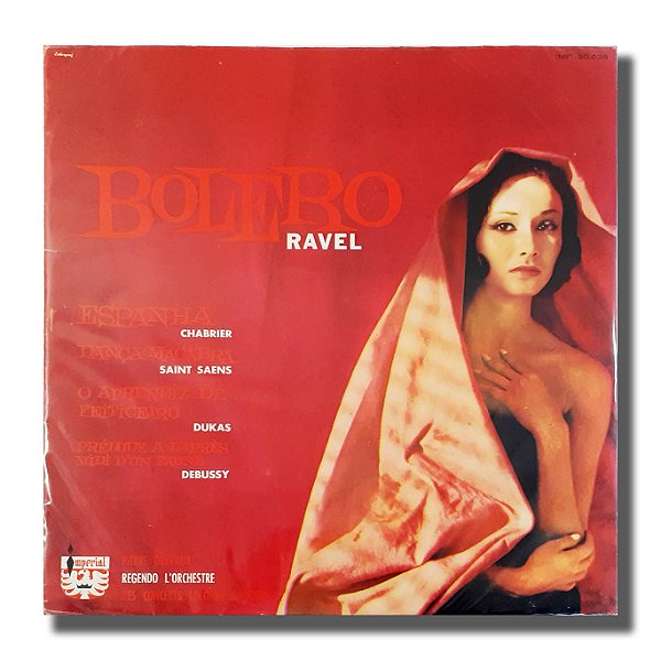 LP Bolero de Ravel - Pierre Dervaux - Disco de Vinil - Hm