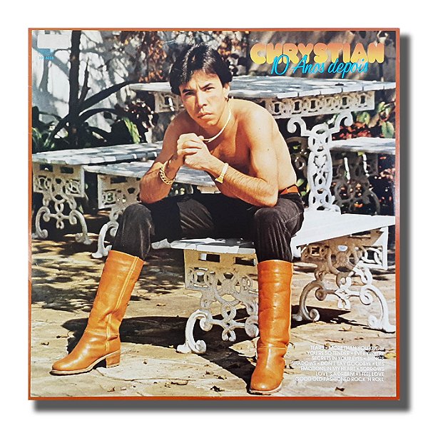 LP Chrystian - 10 Anos Depois - Disco Vinil 1983 Amostra - Hm