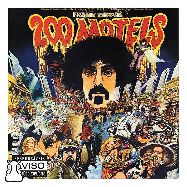 CD Frank Zappa 200 Motels 50th Anniversary Duplo Novo - Hm