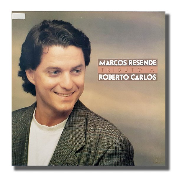 Lp Marcos Resende - Tributo A Roberto Carlos - Vinil Amostra