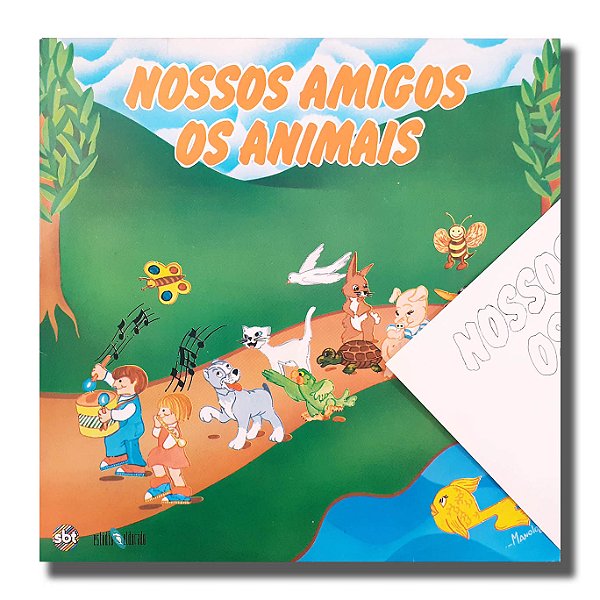 LP Fofinhos e Fofinhas Amigos Animais Vinil 1989 Hip2mil Hm