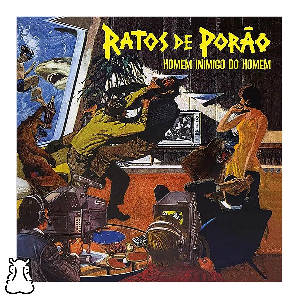 LP Ratos De Porão Homem Inimigo Do Homem Polysom Vinil - Hm
