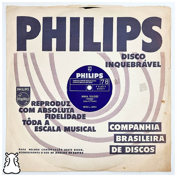 Disco Vinil 10" - Mérci e Mercí Sanfona Marvada - 78 RPM Hm