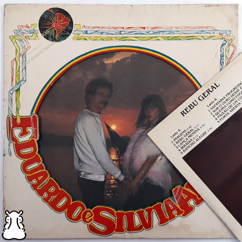LP Eduardo e Silvia Araujo - Rebu Geral - Vinil Encarte - Hm