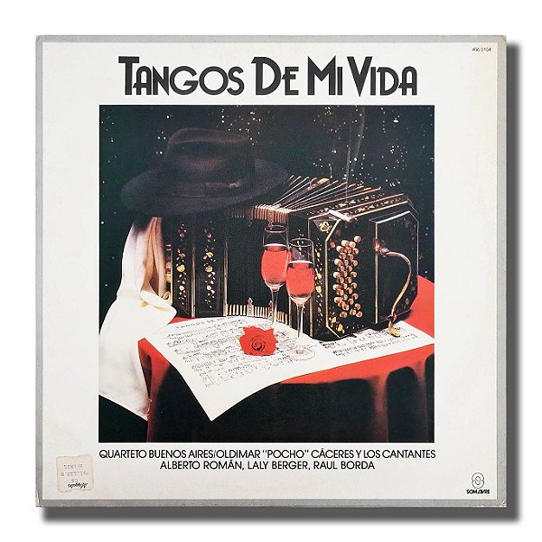 LP Quarteto Buenos Aires Tangos de Mi Vida Vinil 1990 - Hm