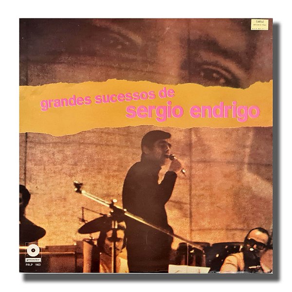 LP Sergio Endrigo Grandes Sucessos Disco de Vinil 1971 - Hm