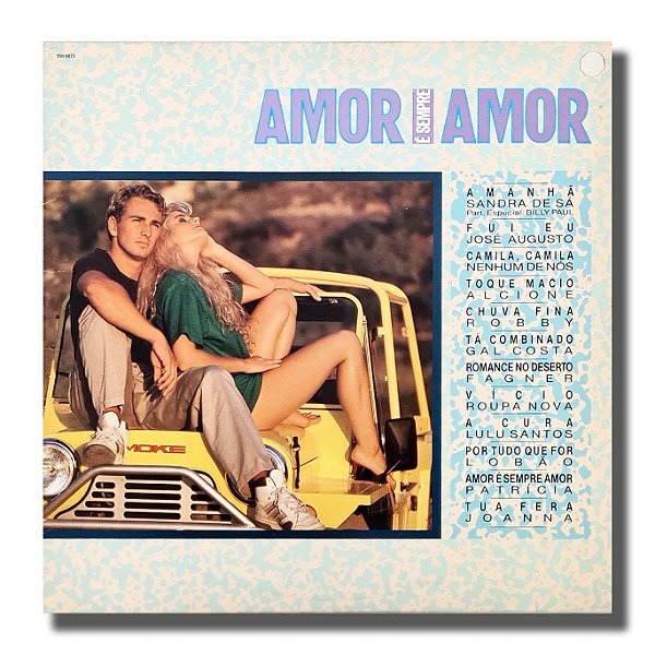 LP Amor É Sempre Amor Disco de Vinil 1989 - Hm
