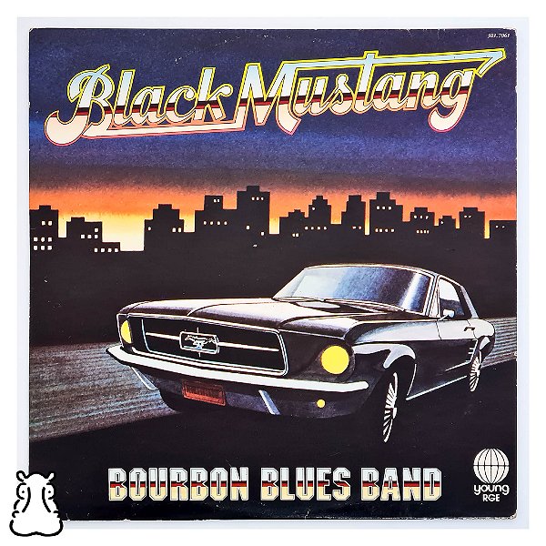Compacto Bourbon Blues Band Black Mustang Disco Vinil - Hm