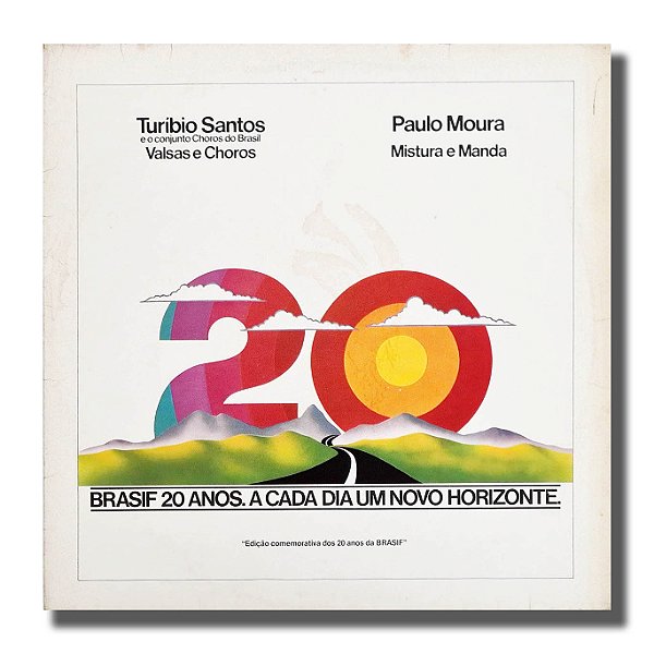 LP Turíbio Santos - Paulo Moura Brasif 20 Anos Vinil - Hm