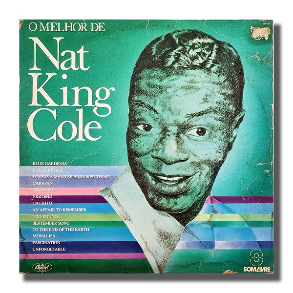LP O Melhor de Nat King Cole Disco de Vinil 1979 - Hm