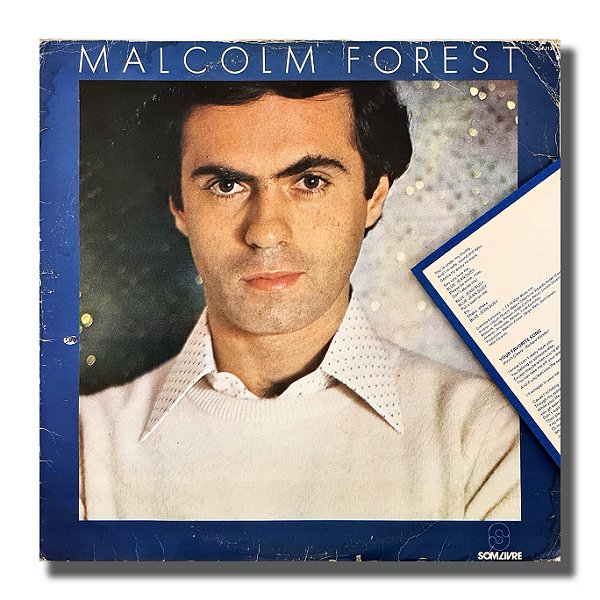 LP Malcolm Forest Summer Nights In London Vinil Encarte - Hm