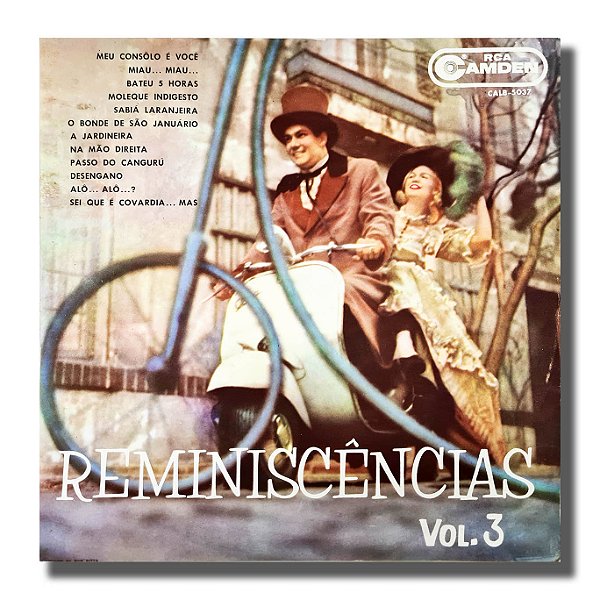 LP Reminiscências - Vol. 3 Disco de Vinil 1961 - Hm