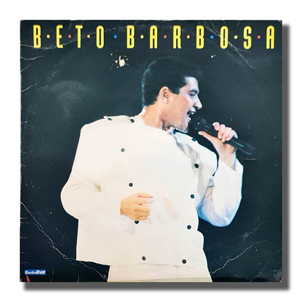 LP Beto Barbosa - Beijinho na Boca Disco de Vinil 1990 - Hm