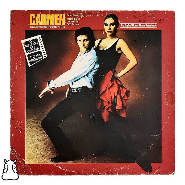 Lp Trilha Sonora do Filme Carmen - Disco De Vinil 1983 - Hm
