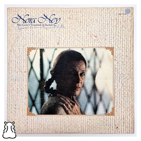 LP Nora Ney - Meu Cantar é Tempestade de Saudade Vinil - Hm