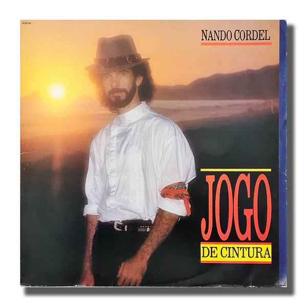 LP Nando Cordel - Jogo de Cintura Disco de Vinil 1989 - Hm