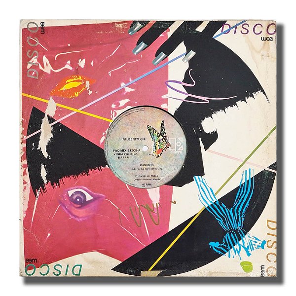LP Gilberto Gil Chororô Respeita Januário Vinil Single - Hm