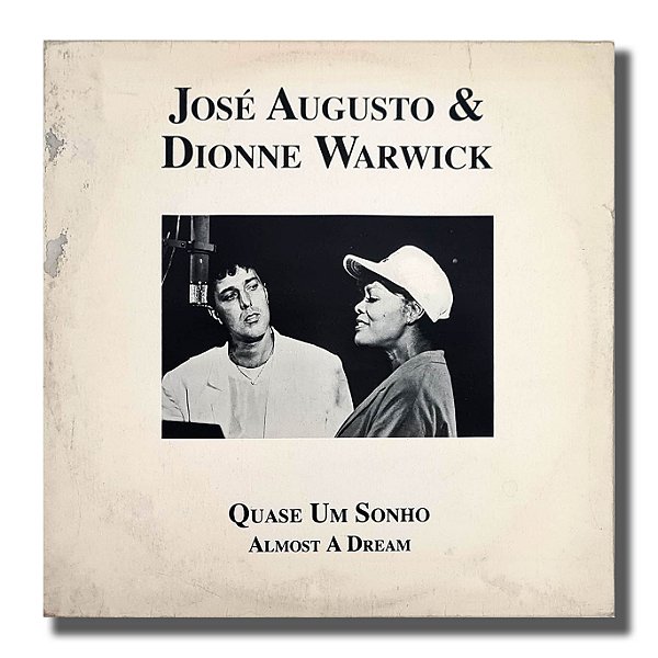 LP José Augusto Dionne Warwick Quase Sonho Vinil Single - Hm