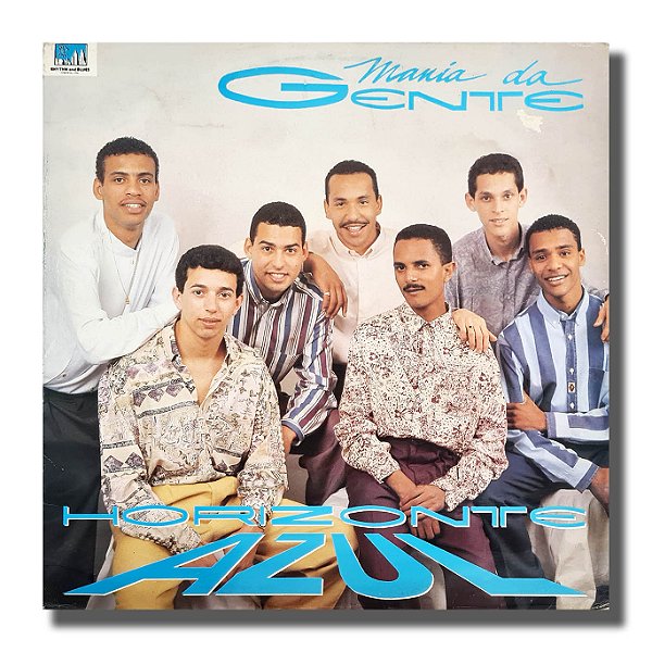 LP Mania Da Gente - Horizonte Azul Disco de Vinil 1993 - Hm
