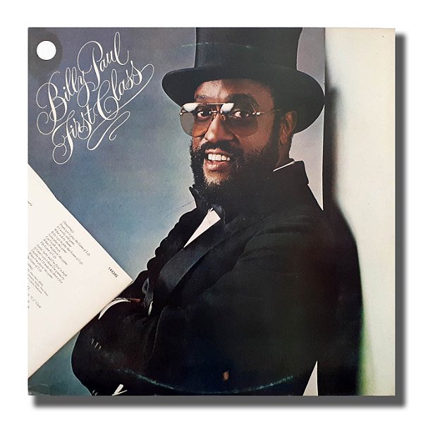 LP Billy Paul - First Class - Disco Vinil 1979 Encarte - Hm