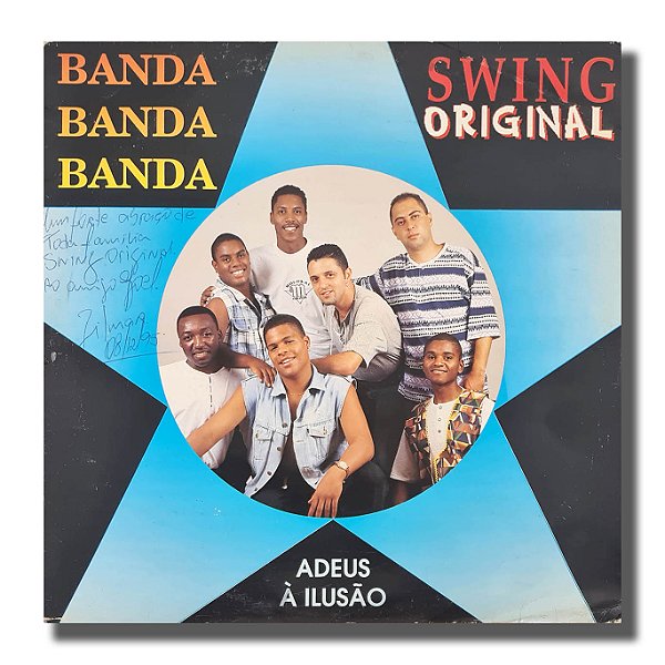 LP Banda Swing Original Adeus Ilusão Vinil Autografado - Hm