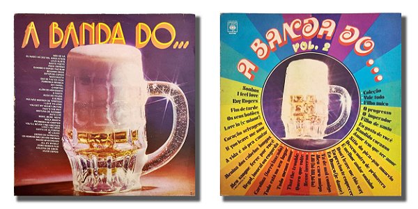 2 LPs A Banda do Povo - Volumes 1 e 2 Disco de Vinil - Hm