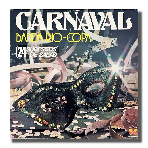 LP Banda Rio Copa Carnaval 24 Sucessos Salão Vinil 1977 - Hm