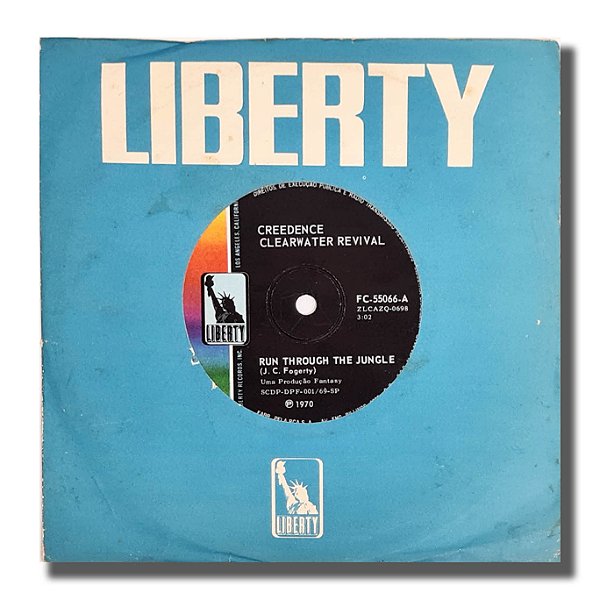 Compacto EP Creedence Run Through The Jungle Vinil 1970 - Hm