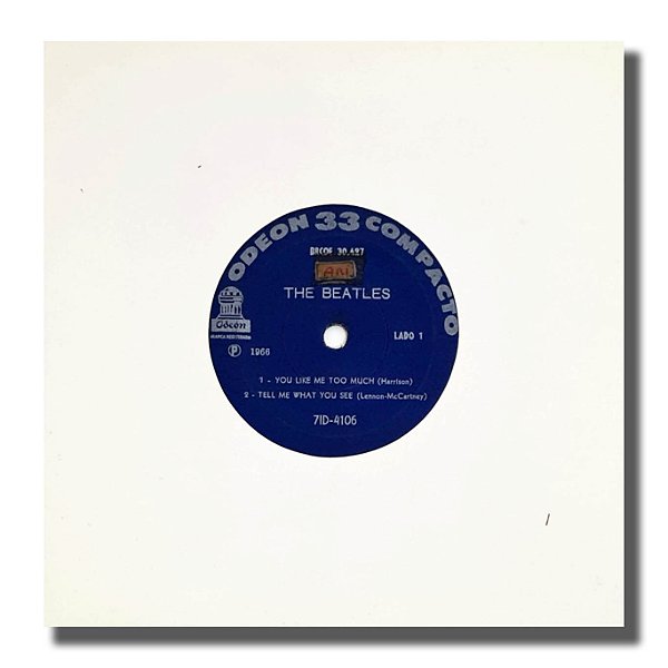 EP Compacto Beatles - You Like Me Too Much Vinil 1966 - Hm