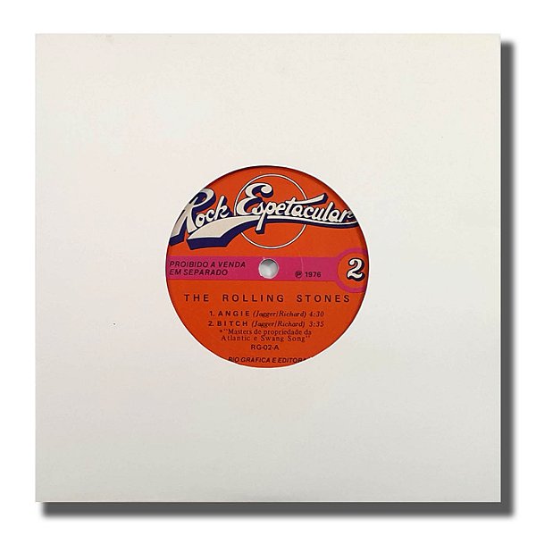 EP Compacto Rolling Stones Angie Disco Vinil 1976 Leia - Hm