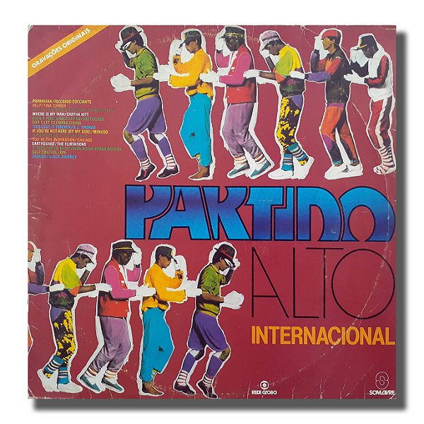 LP Novela Partido Alto - Internacional Disco Vinil 1984 - Hm