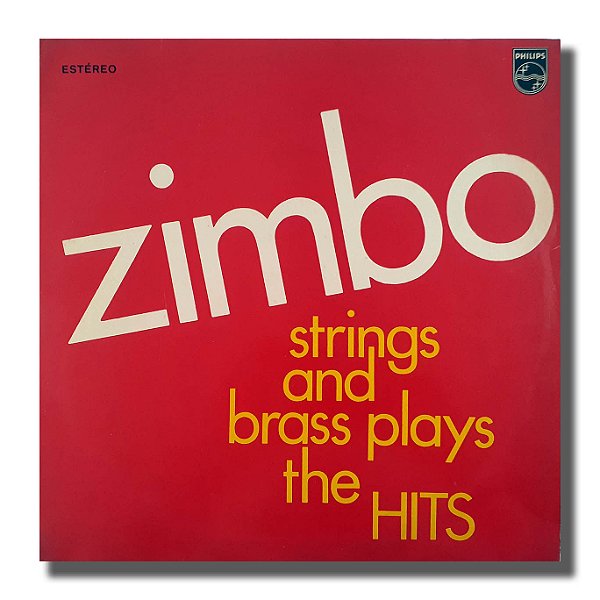 LP Zimbo Trio Strings Brass Plays Hits Vinil 1971 Leia - Hm