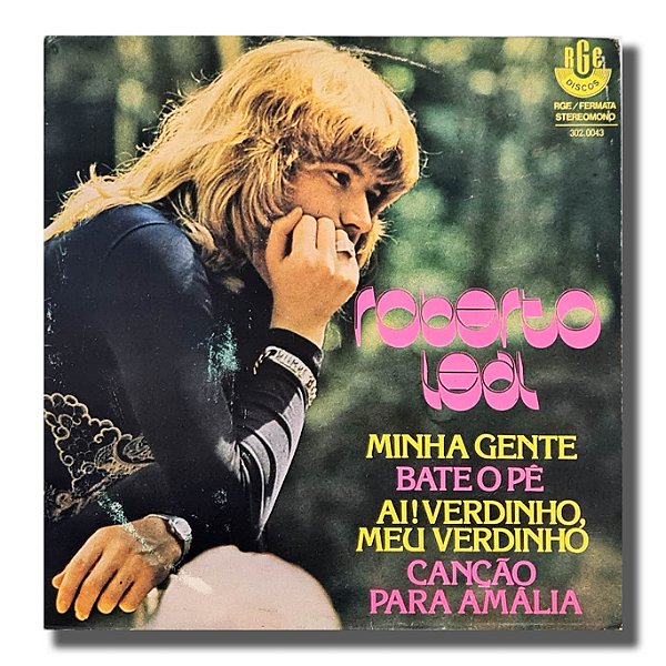 EP Compacto Roberto Leal - Minha Gente Disco Vinil 1976 - Hm