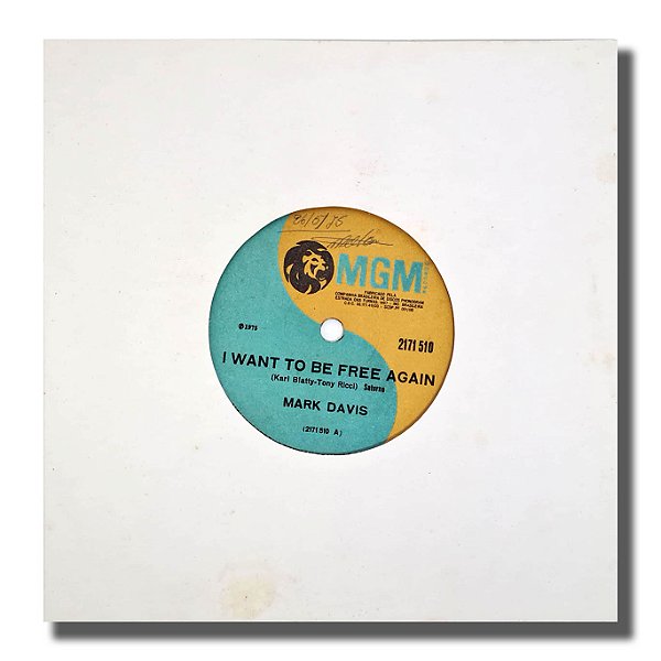 EP Compacto Mark Davis Fábio Jr I Want To Be Free Vinil - Hm