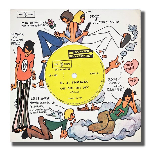 Compacto BJ Thomas - Oh Me Oh My / No Love It All Vinil - Hm