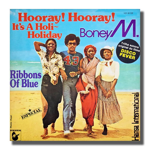 Compacto EP Boney M - Hooray Hooray Holiday Vinil 1979 - Hm