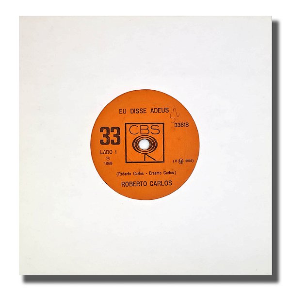 EP Compacto Roberto Carlos - Eu Disse Adeus Vinil 1969 - Hm