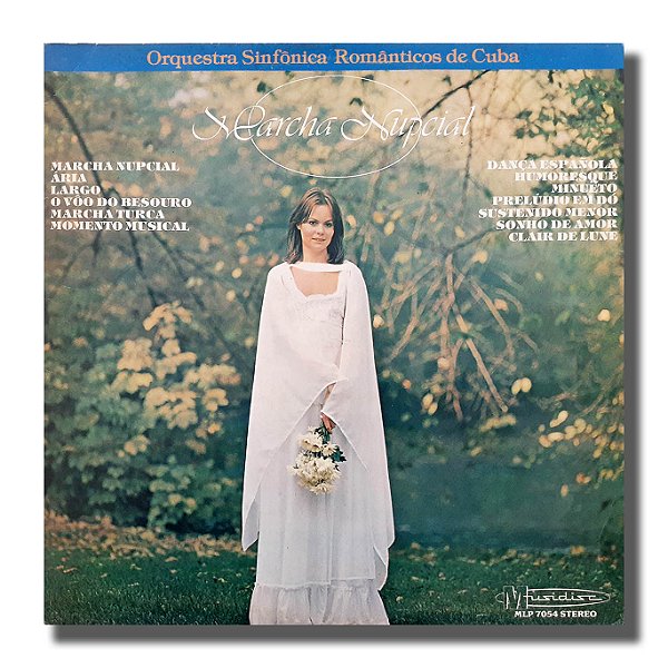 LP Orquestra Românticos Cuba Marcha Nupcial Vinil Leia - Hm