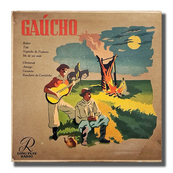 LP Conjunto Vocal Farroupilha Gaúcho - Vinil 10" - 1953 - Hm
