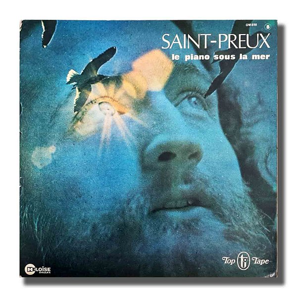LP Saint-Preux Le Piano Sous La Mer Disco de Vinil 1972 - Hm