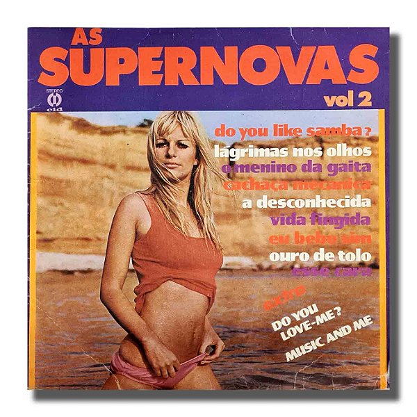LP Grupo Pesquiza do Sucesso As Supernovas Vol. 2 Vinil - Hm