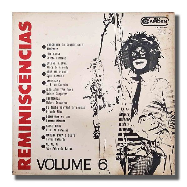 LP Reminiscências - Vol. 6 Disco de Vinil 1967 - Hm