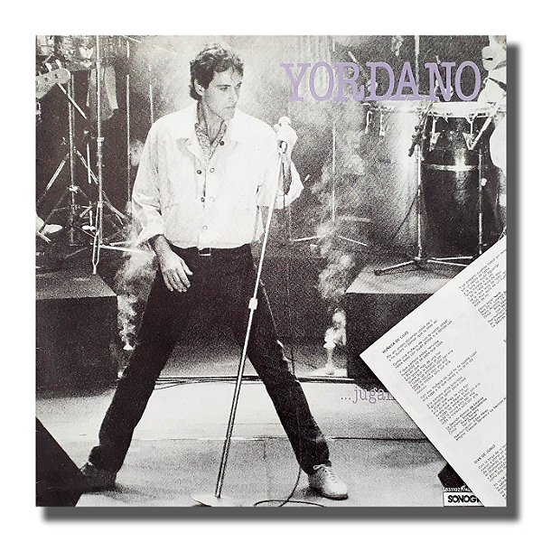 LP Yordano Jugando Conmigo Vinil Importado 1986 Encarte - Hm