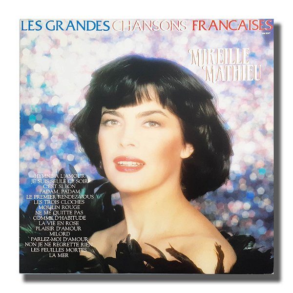 LP Mireille Mathieu Grandes Chansons Vinil Amostra 1982 - Hm