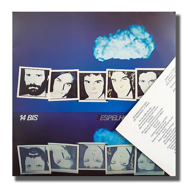 LP 14 Bis Espelho das Águas Disco de Vinil Encarte Leia - Hm